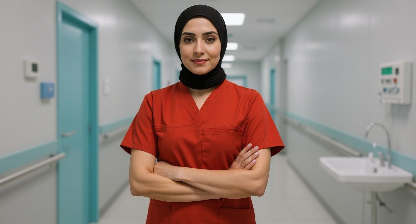 Women’s Professional Scrub Suit – Ideal for Students & Doctors