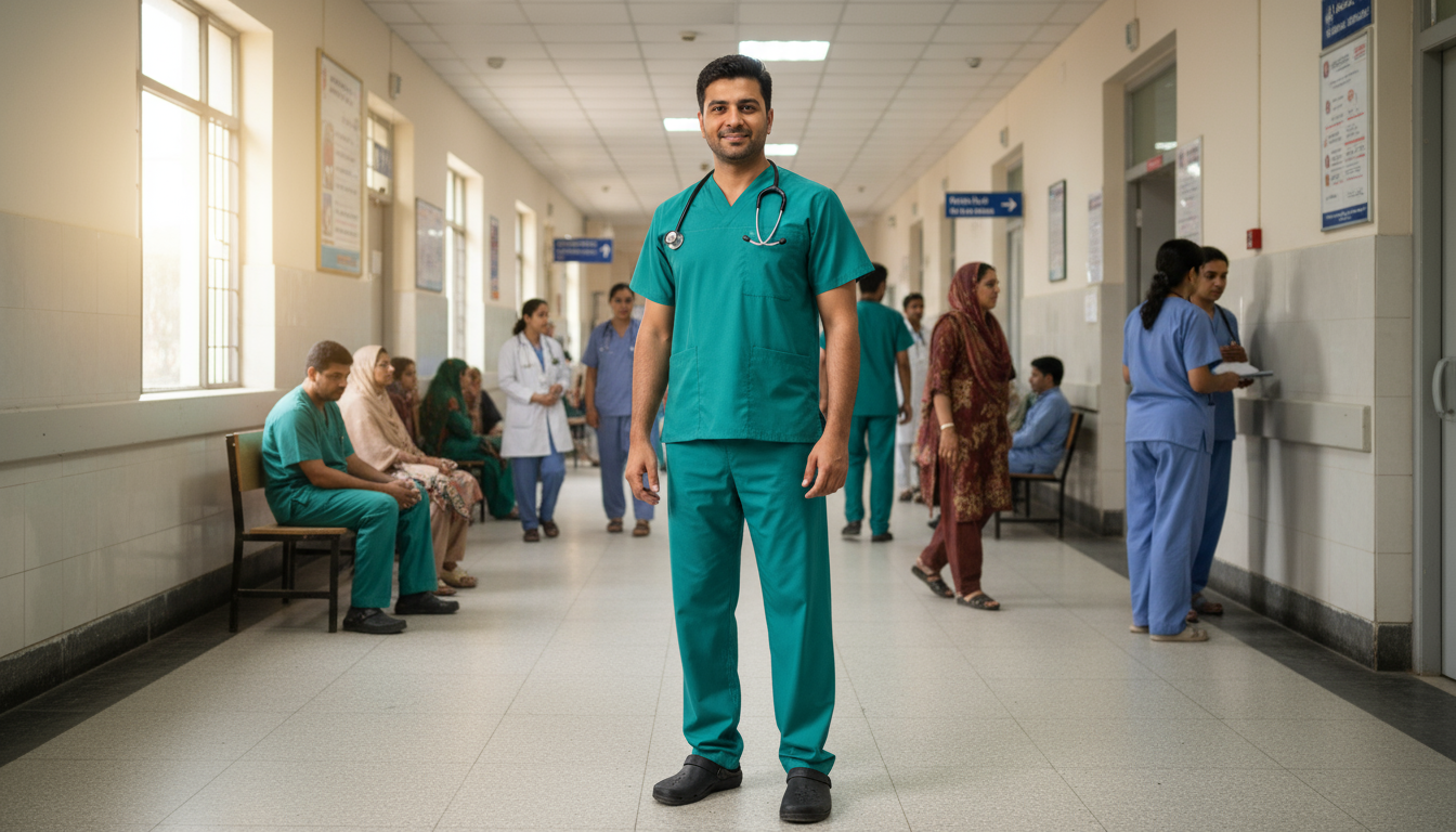 ProFlex Men’s Medical Scrub Suit