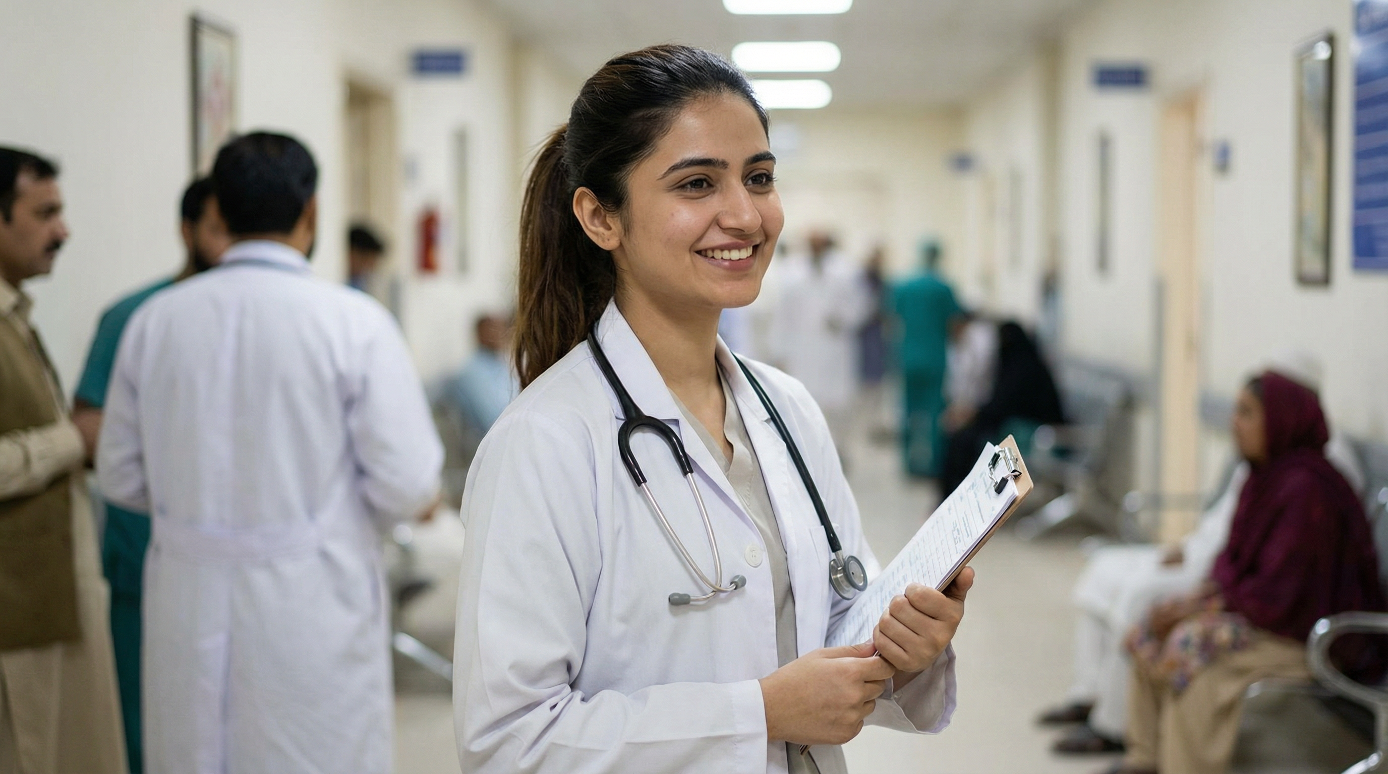 Women’s Professional Doctor Coat | MED WEAR.