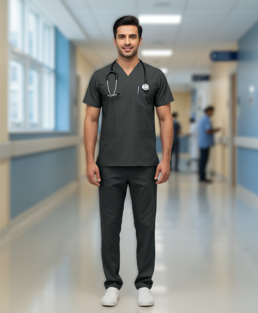 Med Wear Men’s Premium Scrub Set