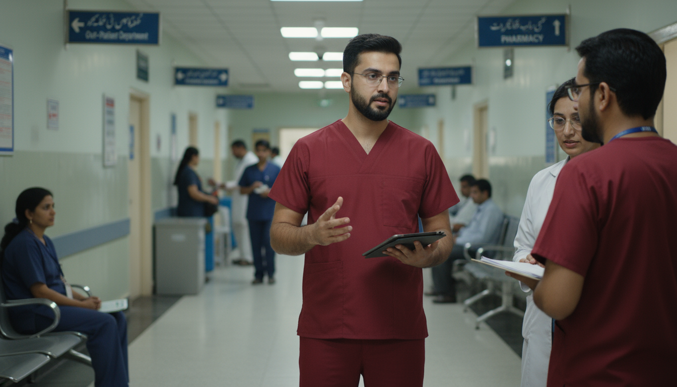 Men’s Scrubs Set – Comfortable, Breathable, Professional Fit | MDWear