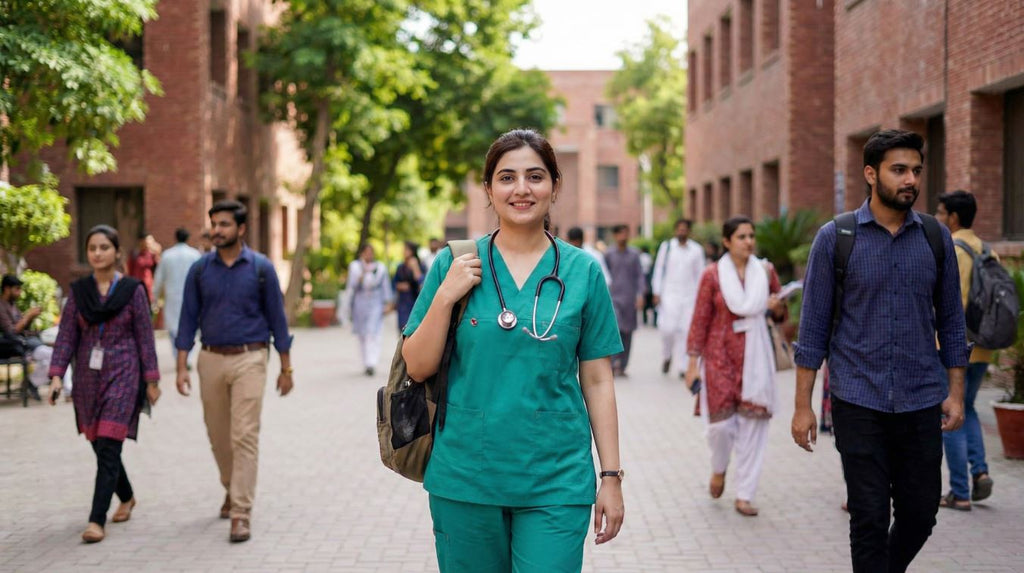 UltraComfort Women’s Scrub Suit for Nurses & Doctors